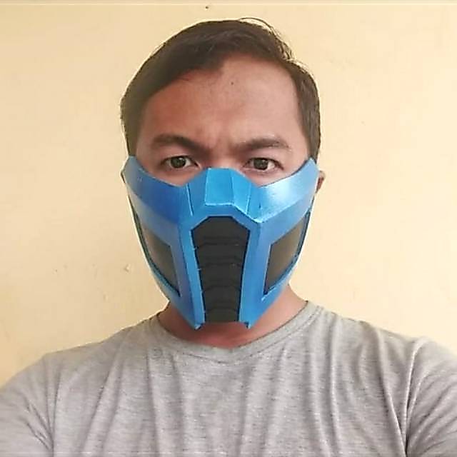 Masker Mortal Kombat Sub Zero
