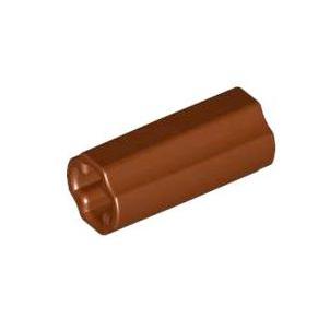 [LEGO PART] Lego Reddish Brown Part 6538c Technic, Axle Connector 2L
