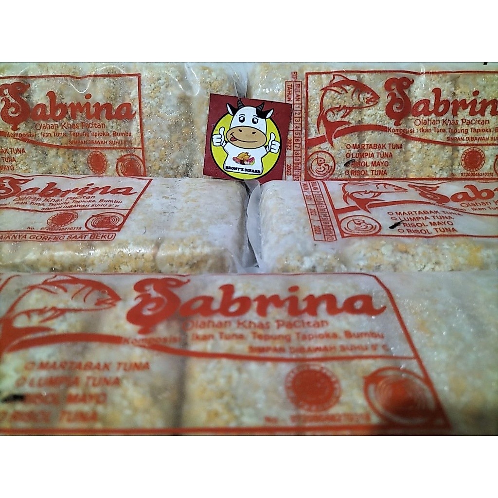 SABRINA RISOL TUNA RISOL MAYO JAGUNG FROZEN FOOD SIAP MASAK - DISASS JOGJA