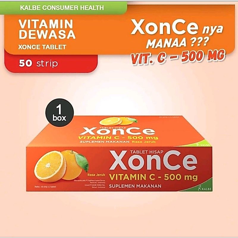 xonce vitamin C hisap