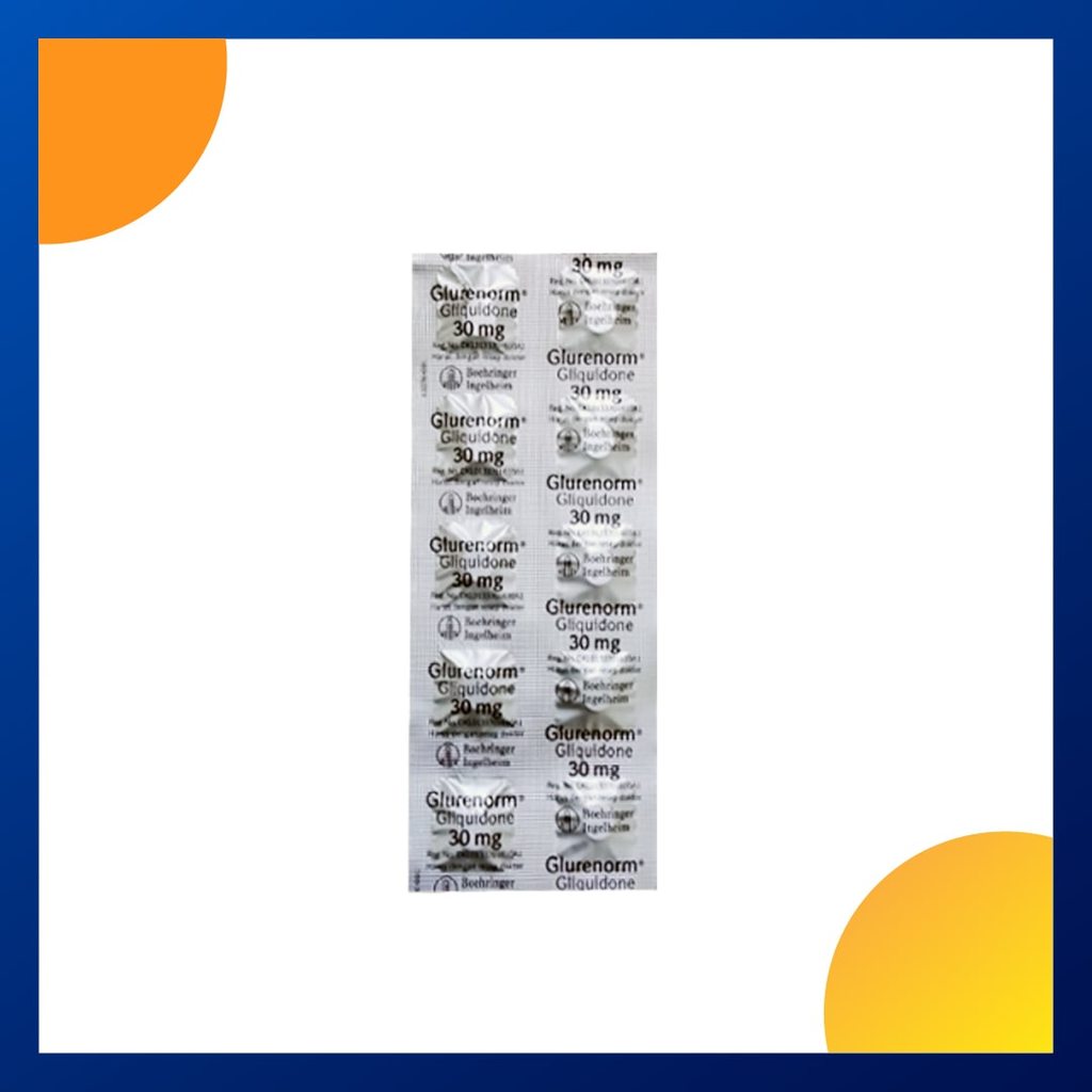 GLURENORM 30 MG 1 STRIP @ 10 TABLET