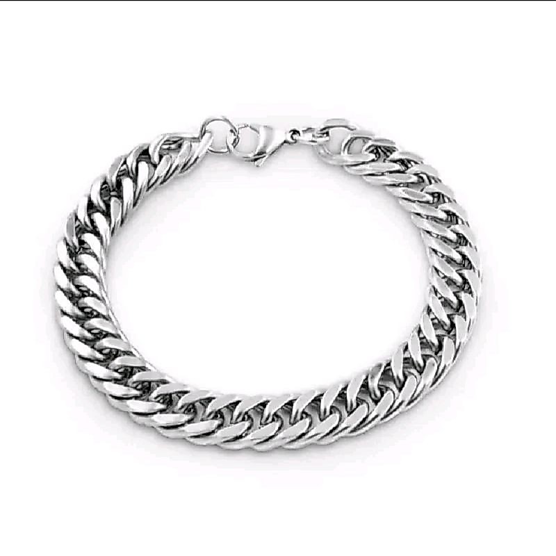 COD GELANG RANTAI TITANIUM PRIA GELANG TITANIUM FASHION KOREA TERMURAH