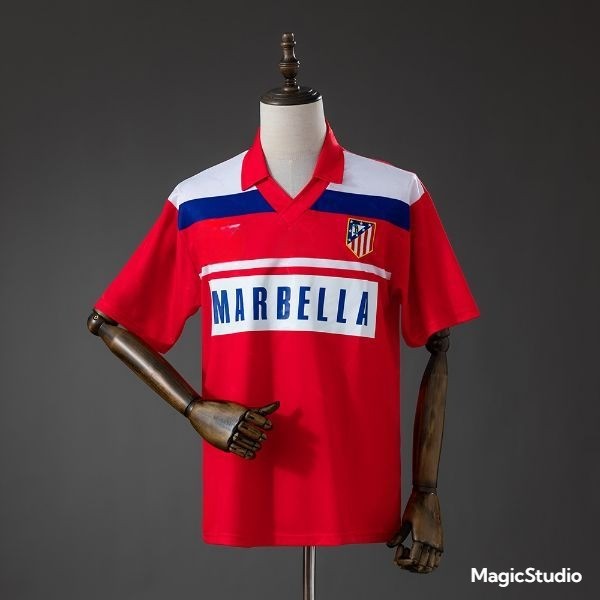 Jersey Atletico Madrid 90/93 Away Retro A39 T shirt pria