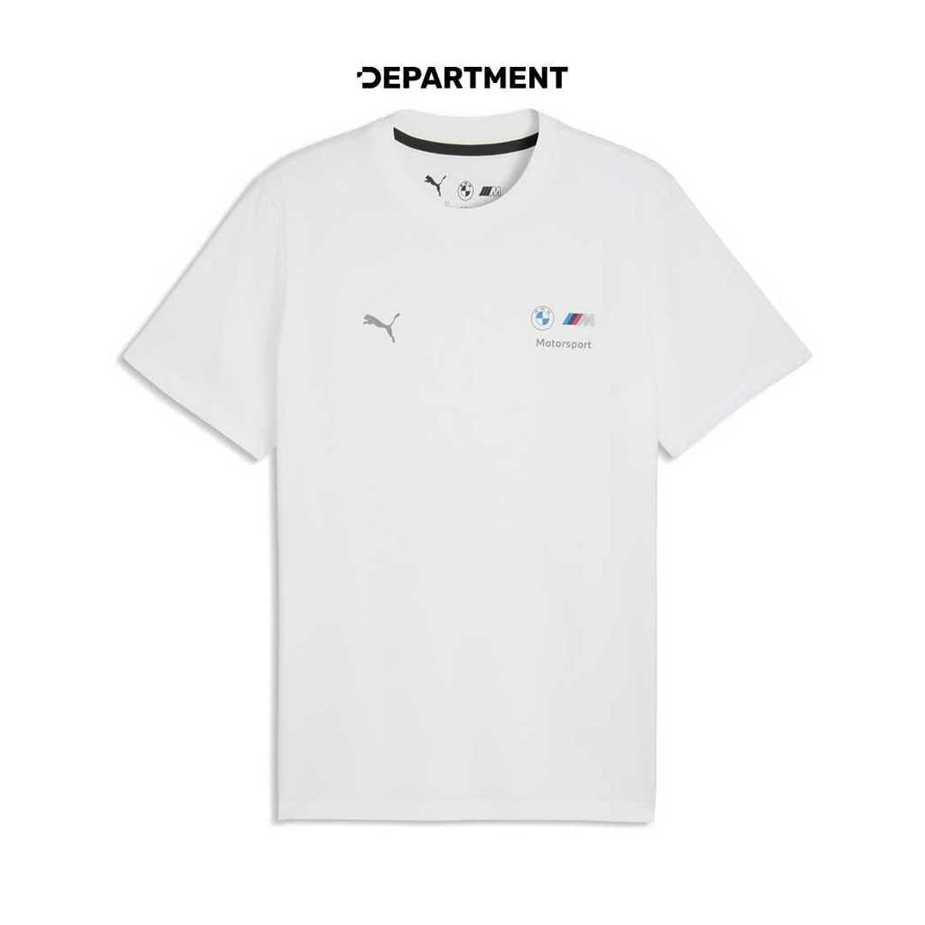 Kaos Pria PUMA BMW MMS ESSENTIALS LOGO 63489702 ORIGINAL