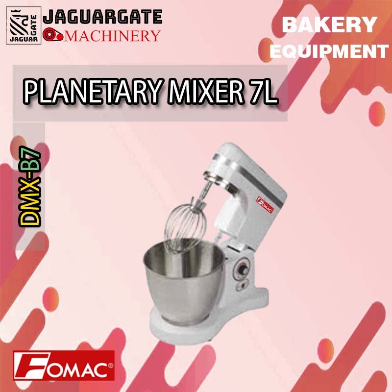Planetary Mixer FOMAC DMX-B7 7 Liter – Mixer Adonan Roti & Kue