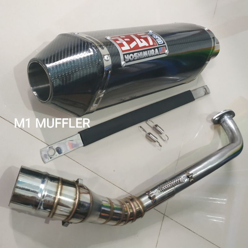 Knalpot Racing Nmax Aerox Vario Beat Mio dll Fullsystem Yoshimura USA dll