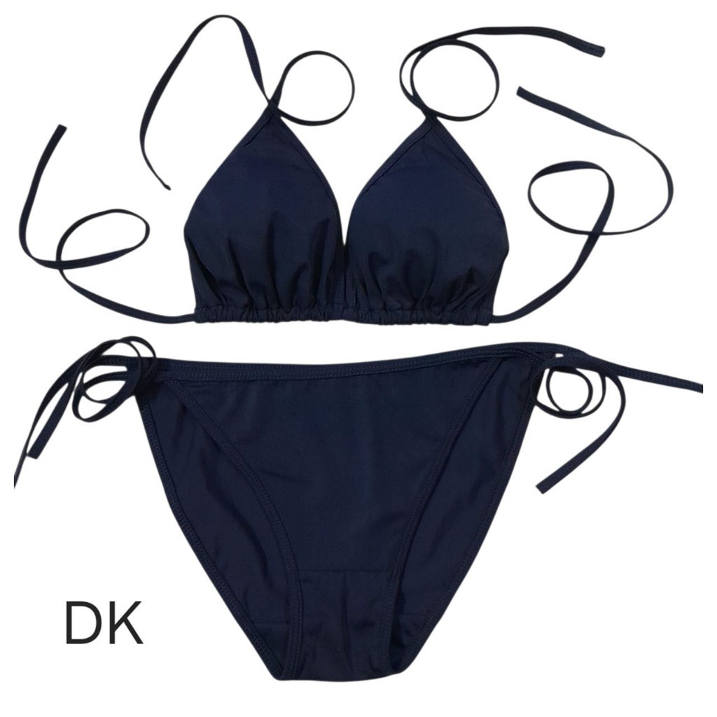 BI65 Bikini Segitiga Ikat Bra Spon Lyra Nyaman