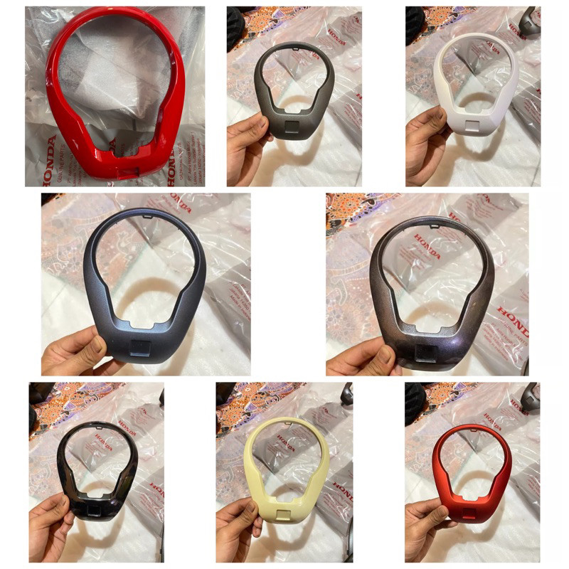 Cover Ring Speedometer Scoopy New 2021 2022 2023 K2F Original merah hitam putih biru doff hitam doff