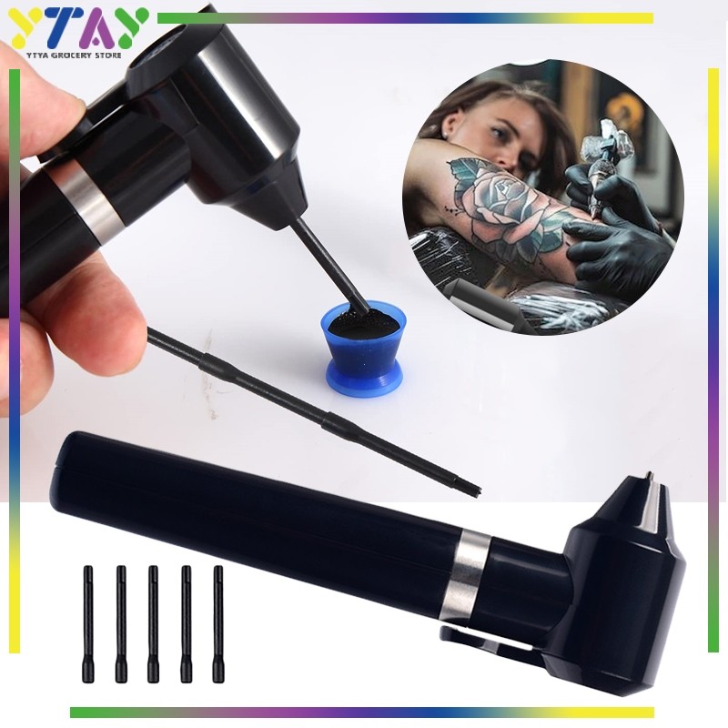 Alat Mixer Pigment Sulam Bibir Dan Alis Pengaduk Tinta Efisien Presisi Tahan Lama
