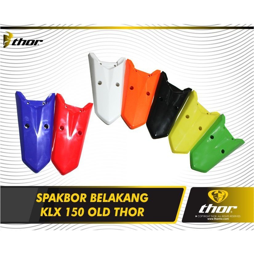 Spakbor Belakang Klx S 150 Old Original Standar Trail Plastik Thor