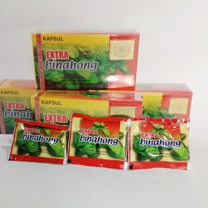 PROMO NEW Kapsul Extra Binahong Original Asli Daun Binahong Sachet