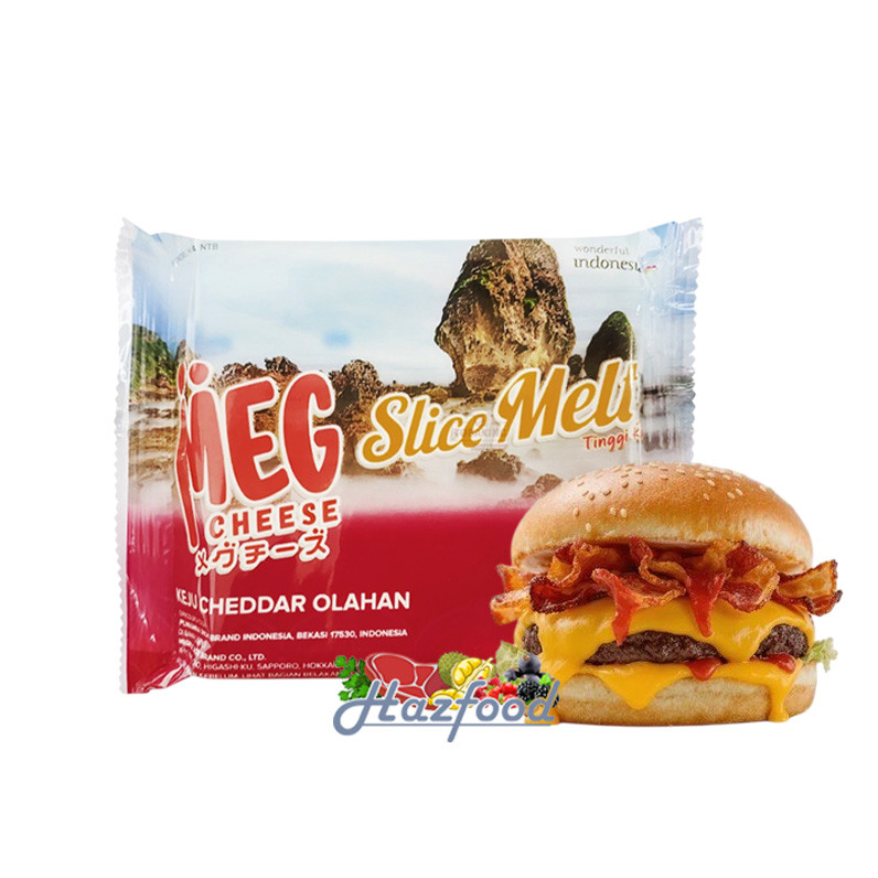 MEG Slice Melt / Keju Cheddar Olahan - 10 Slice