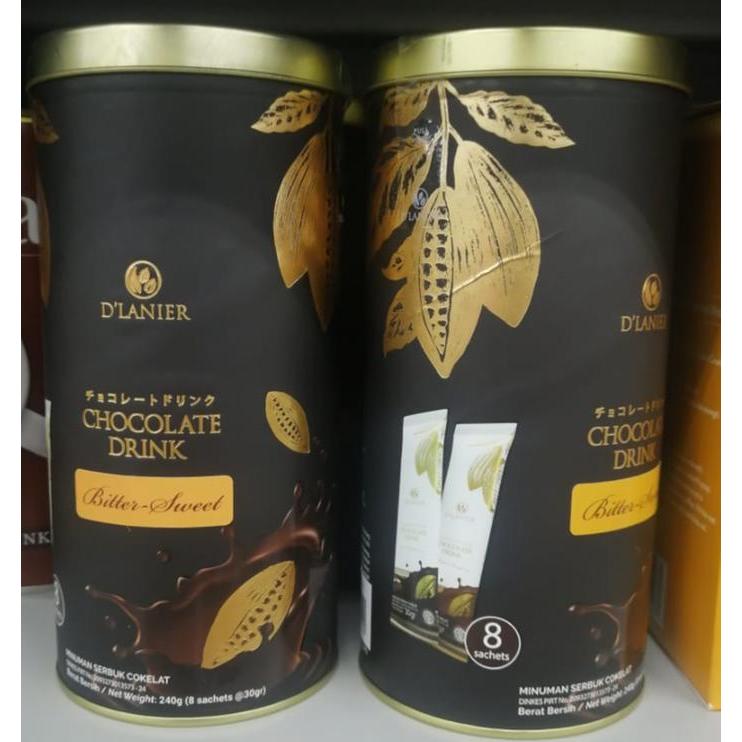 d lanier | dlanier chocolate drink bitter sweet 8x30gr 240 gr