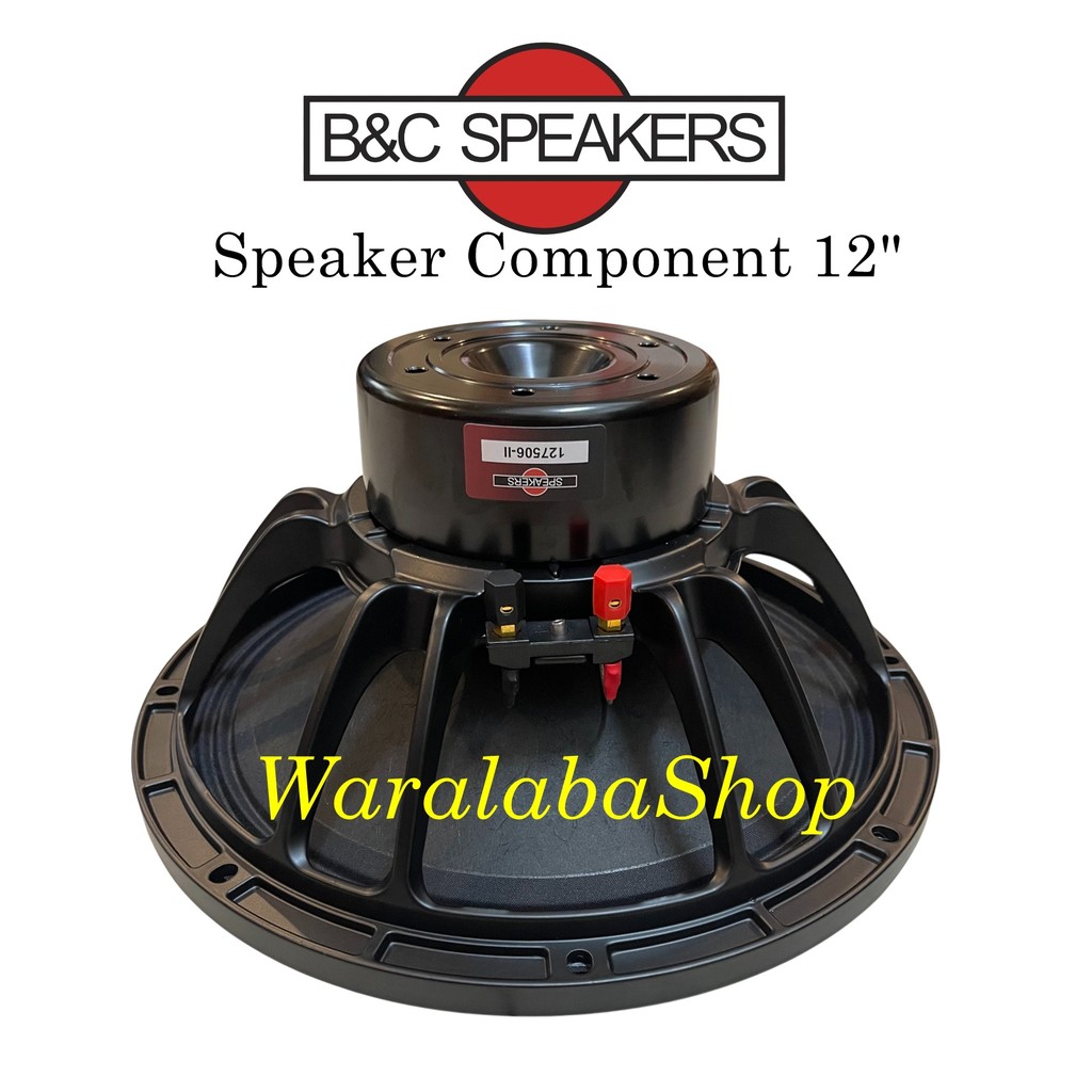 Speaker Component  B&C 127506-II 12'' Neodymium Komponen Speaker BNC 12 Inch