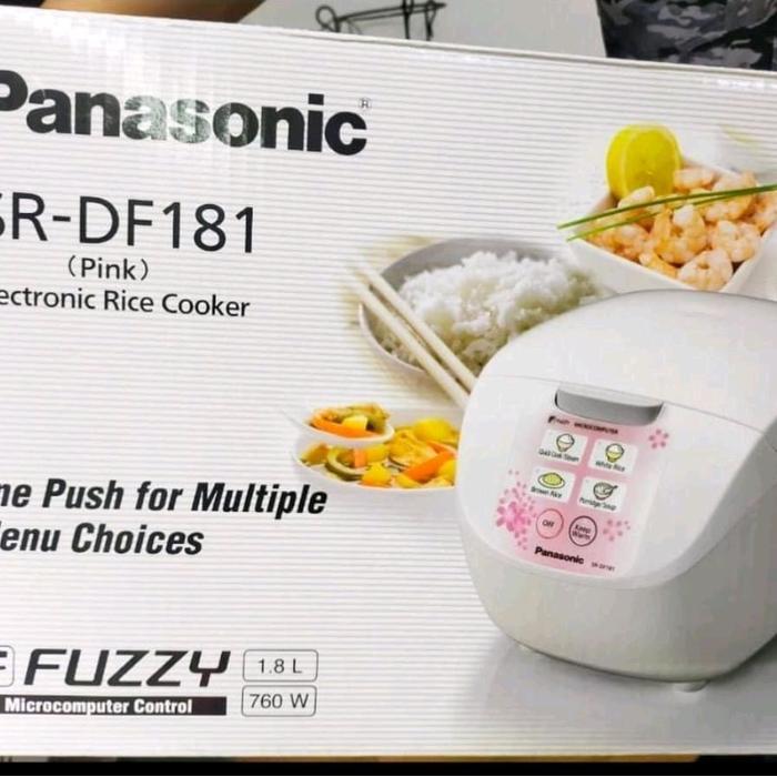 PANASONIC RICE COOKER SR - DF 181 DIGITAL 1,8 L FUZZY