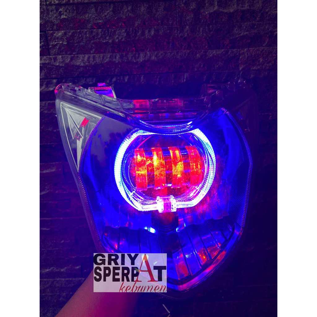 LAMPU DEPAN HONDA VERZA BILED PROJIE LED