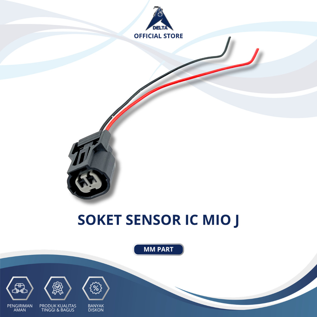SOKET SENSOR IC MIO J – SOCKET SOKET SENSOR SUHU / ETC  / IC FUEL PUMP MIO J MIO M3