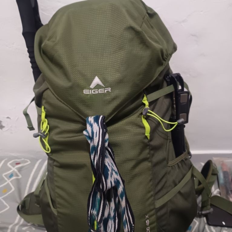 Carrier Eiger Z Lucid 45L preloved, yg serius² ajjah, PHP , blok... no minus...harga passsss