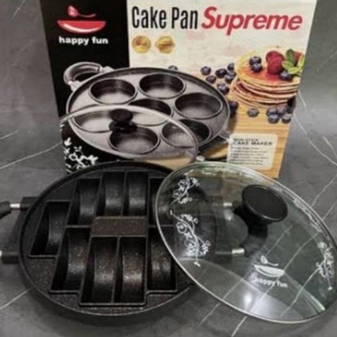CETAKAN PUKIS SUPREME 10 lubang happy fun / Pan Cake