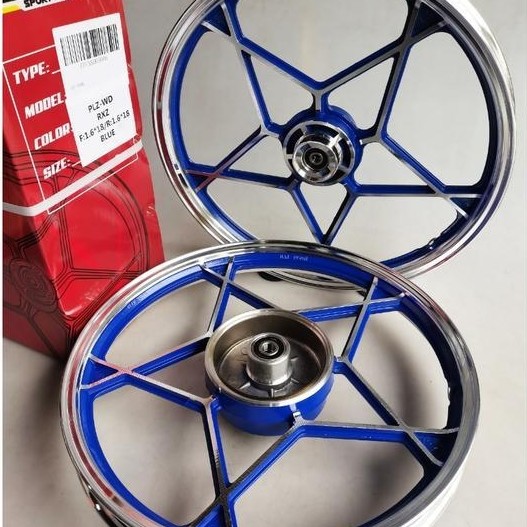 MUTAKIN velg pelek bintang SUZUKI RGR 150 thunder 125 RX KING RXK RXS RXZ ring 18