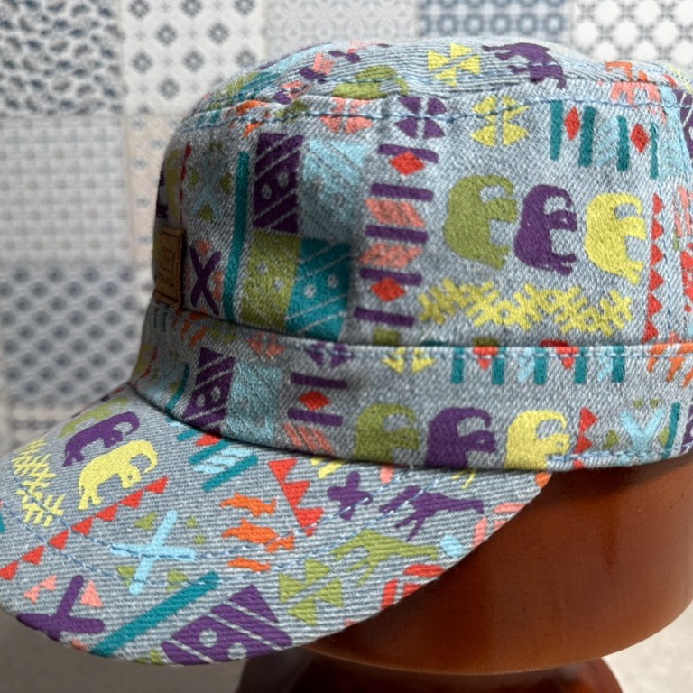 Topi Second Brand Branded Komando Military Newsboy Obey Propaganda Full Color Original Full Tag