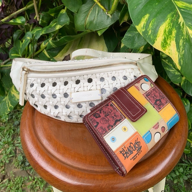Waist Bag Manggo (PL) bundling dompet PW
