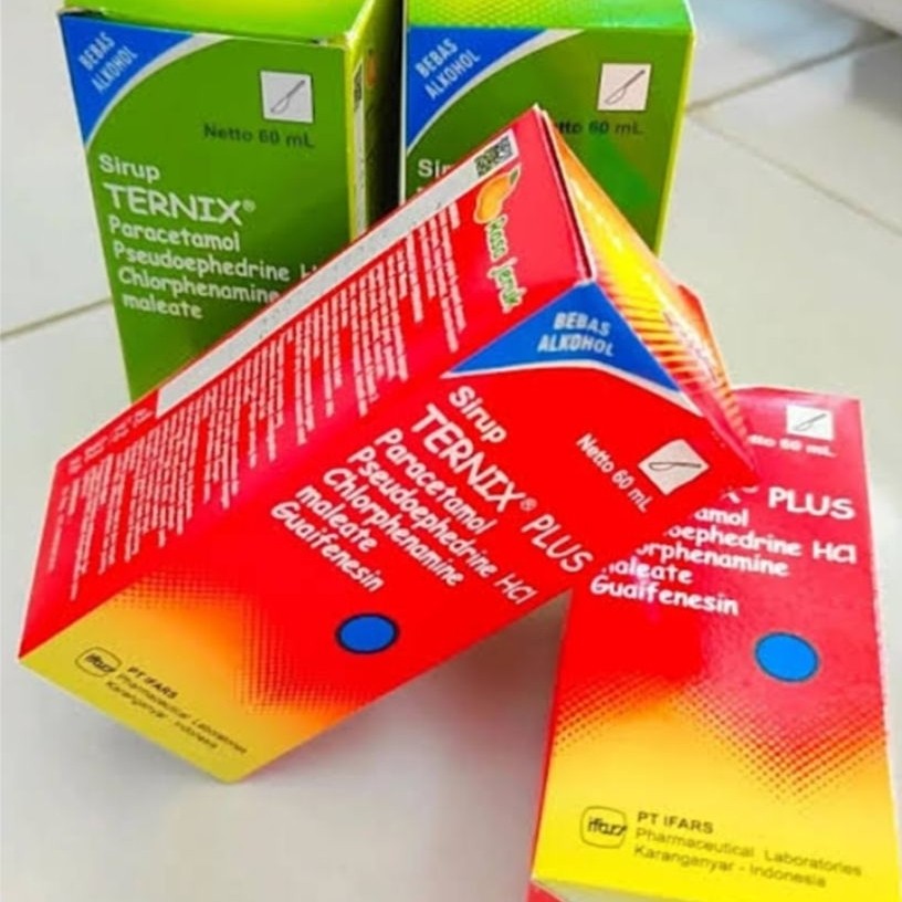 Ternix Sirup & Ternix Plus Sirup 60Ml