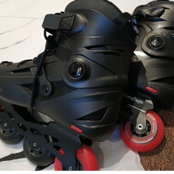 inline skate/sepatu roda flying eagle preloved/second