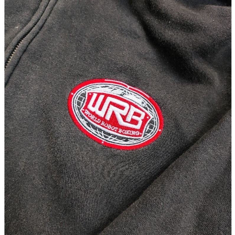 Jaket hoodie jacket real steel world robot boxing (WRB) vintage rare original