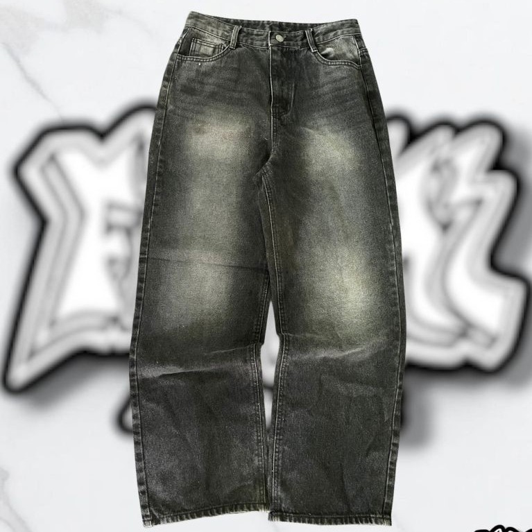 BAGGY PANTS BLACK WASH
