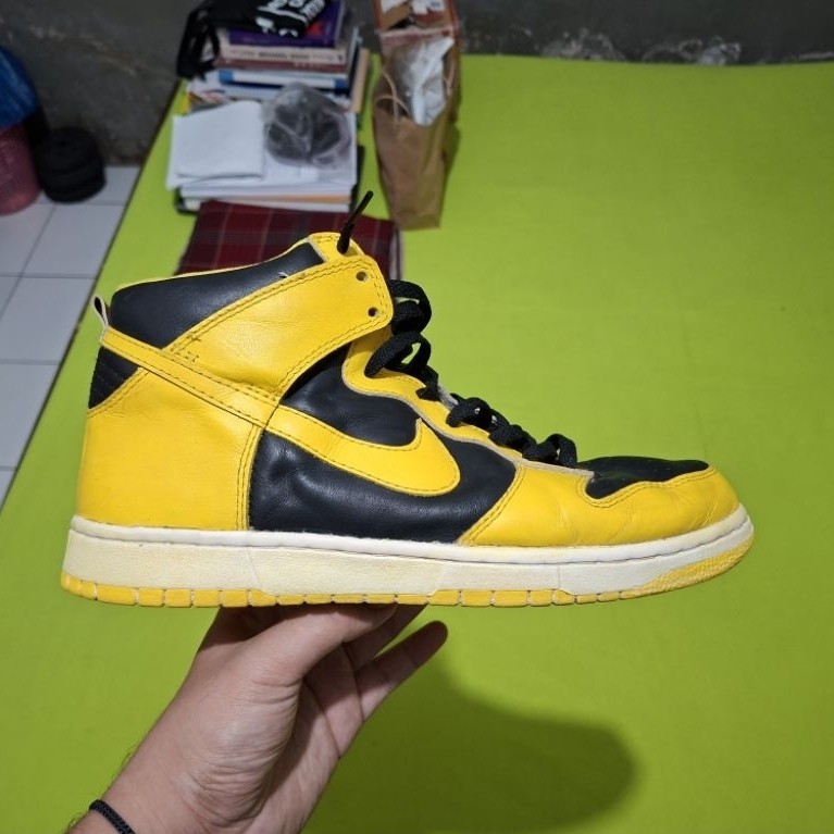 Nike Dunk high vintage varsity maize 2007