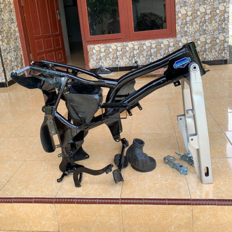 rangka bebek modif ktm 85