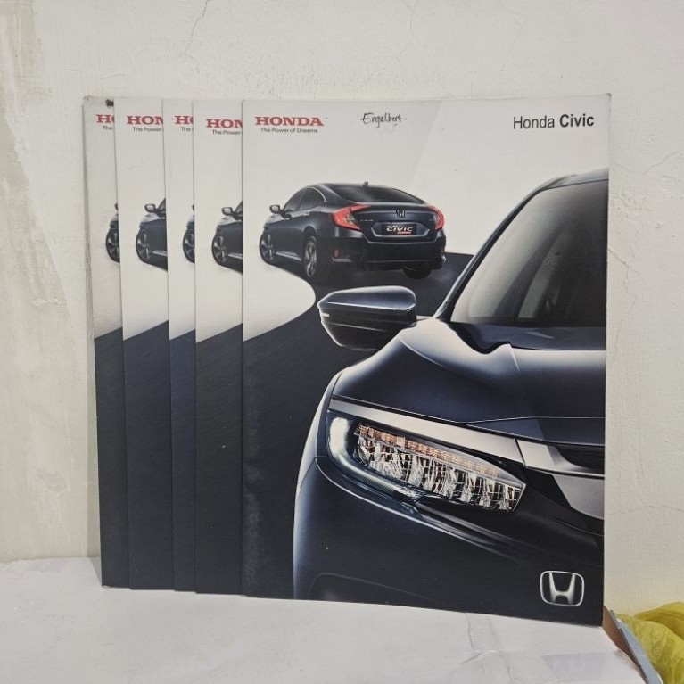brosur katalog mobil honda civic sedan 2016 leaflet