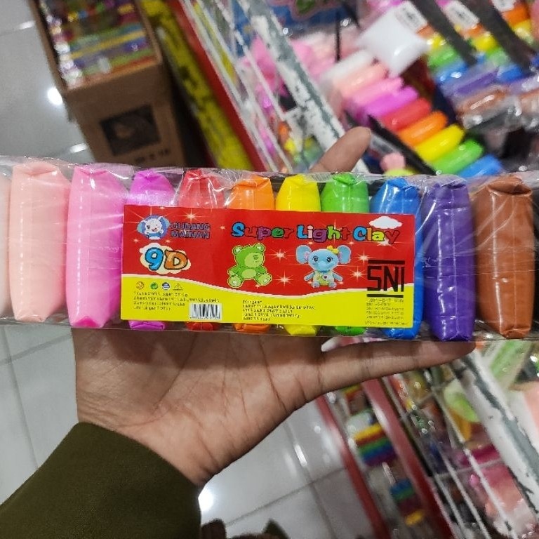CLAY WARNA WARNI/CLAY MAINAN ANAK/CLAY