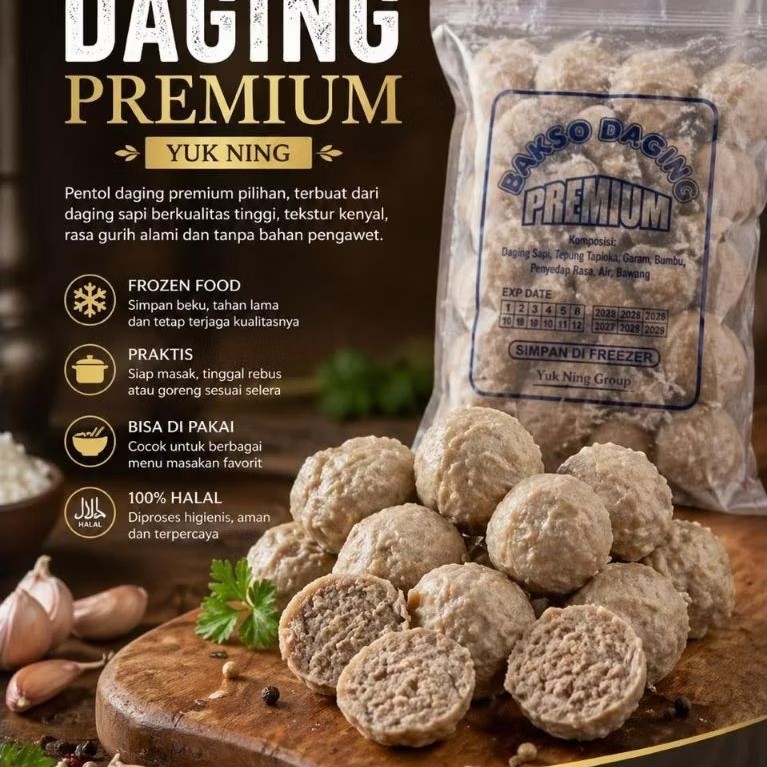 Pentol Daging Sapi Premium 400gr