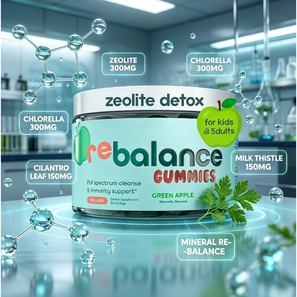 Zeolite Detox Gummy – Detox Heavy Metals and Maintain the Immunity of Children & Adults CO983