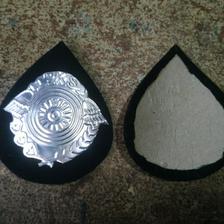 Logo emblem topi Patroli Keamanan Sekolah PKS