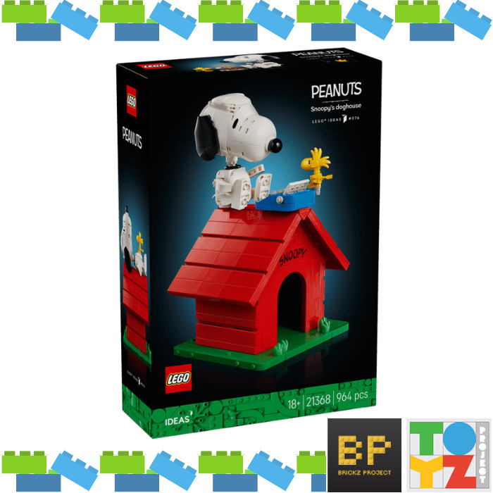 Lego 21368 Ideas - Peanuts: Snoopy's Doghouse