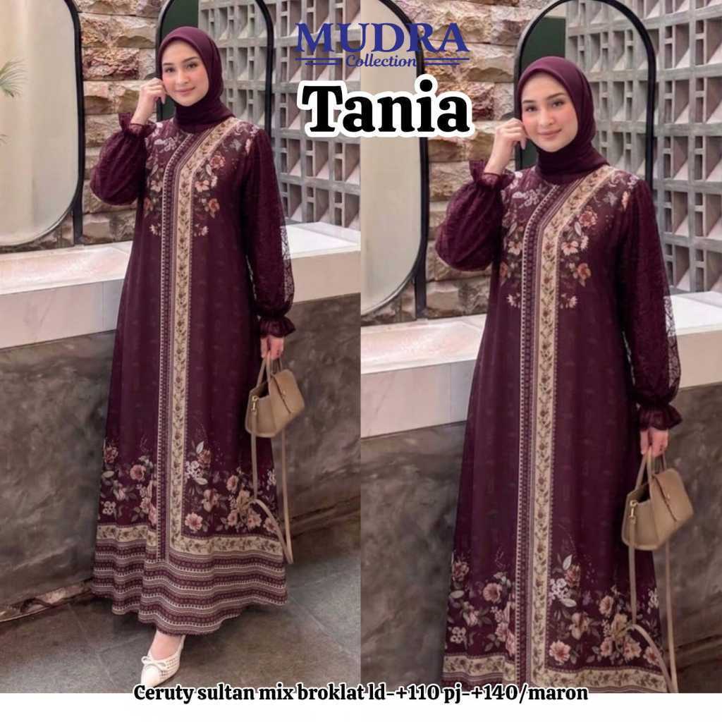 0406    TANIA DRESS  FASHION  by MuDRa