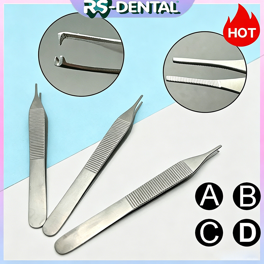 Operasi Gigi Pinset Chirugis / Pinset Cirugis / Pinset Sirugis / Hemostatic Forceps / Tissue Forcep 