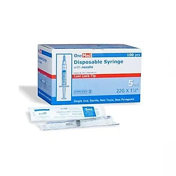 Disposable Syringe 1 3 5 10 ml cc Spuit Box isi 100 - Onemed Suntikan