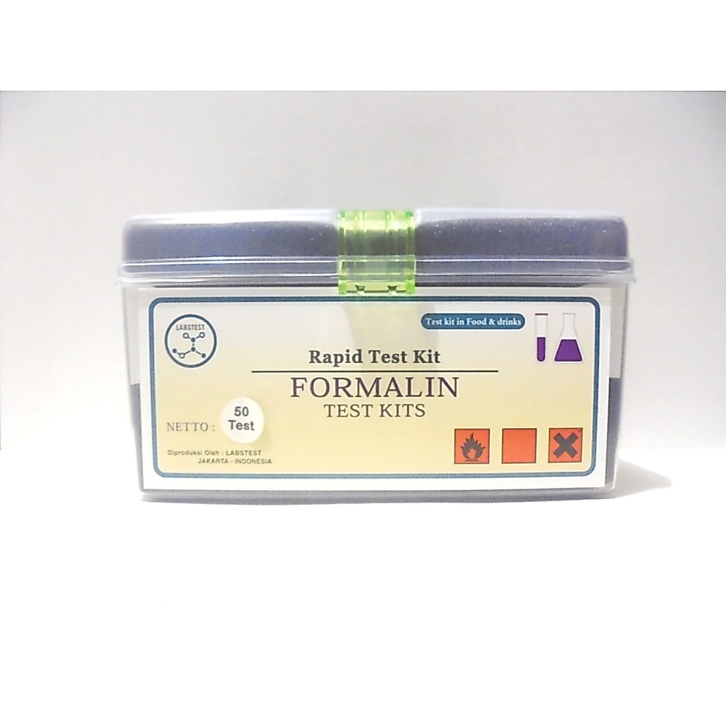 Test Kit Formalin Kuantitatif / Reagen Uji Kuantitatif Formaldehida