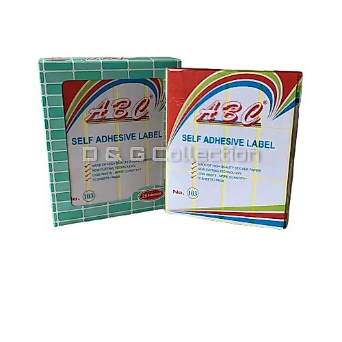 LABEL ABC 103 / STIKER LABEL / SELF ADHESIVE/ LABEL UNDANGAN