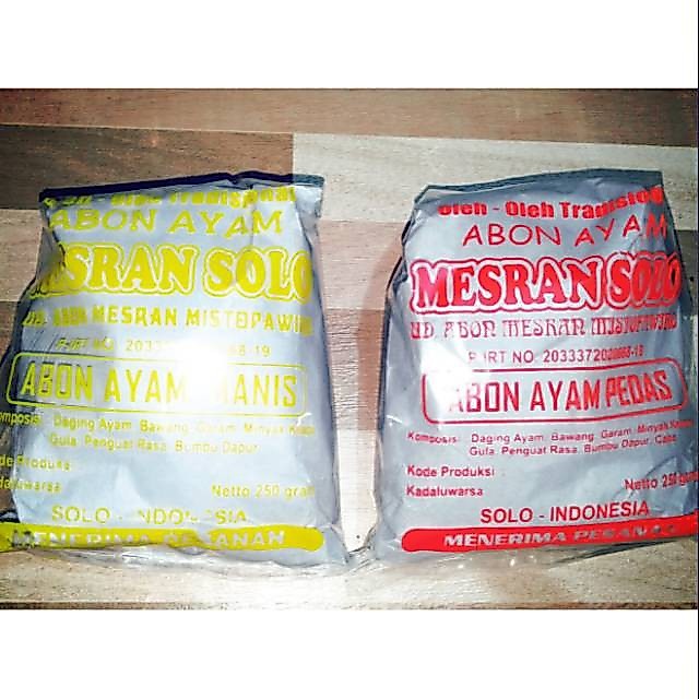 Abon ayam mesran