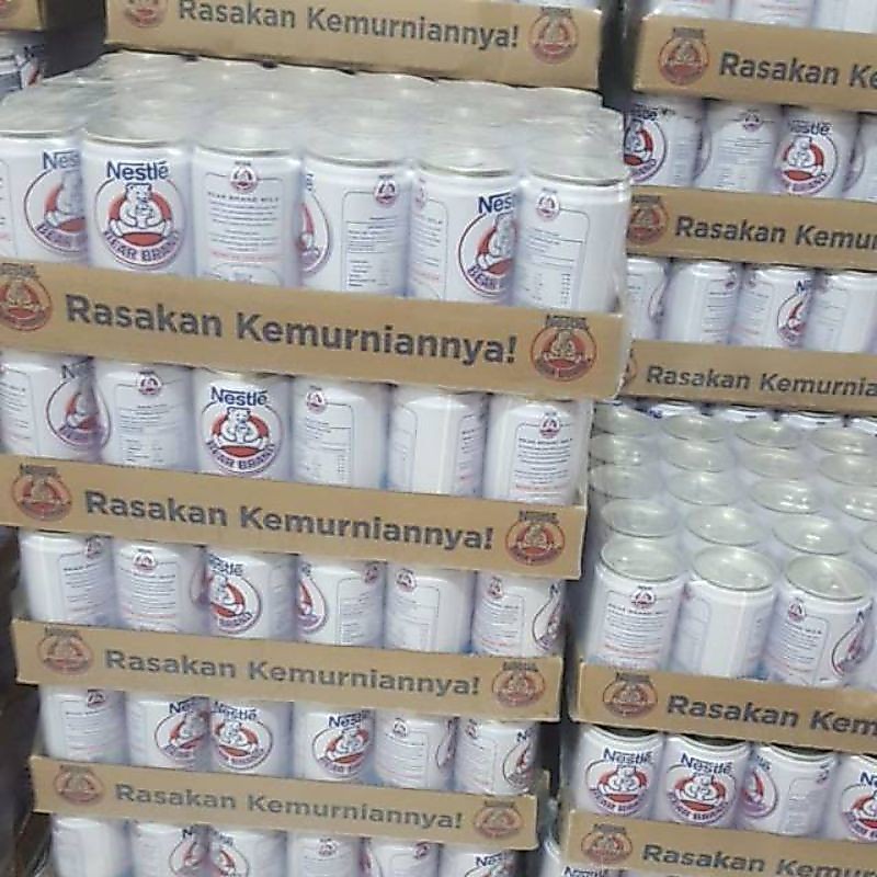 susu bear brand 189ml kartonan