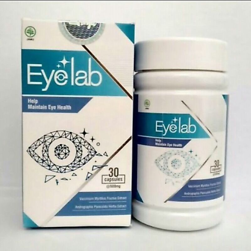EYELAB ASLI 100% ORIGINAL SUPLEMEN HERBAL BPOM OBAT PENYAKIT MATA