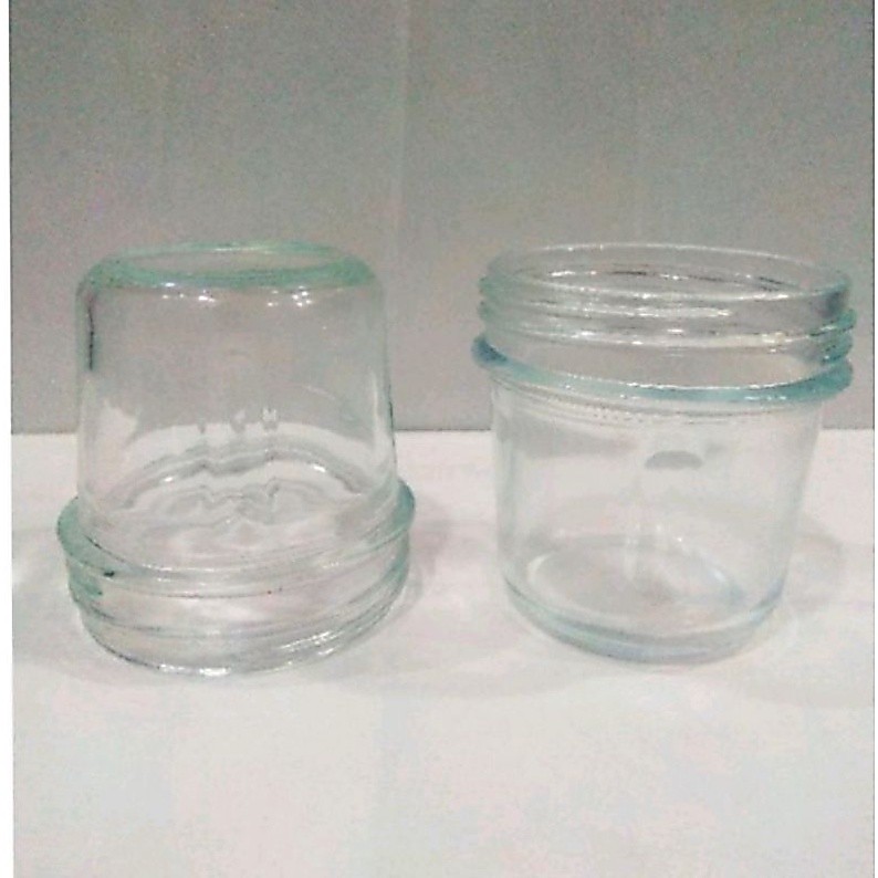 Gelas kaca blender bumbu kering / botol kaca blender bumbu