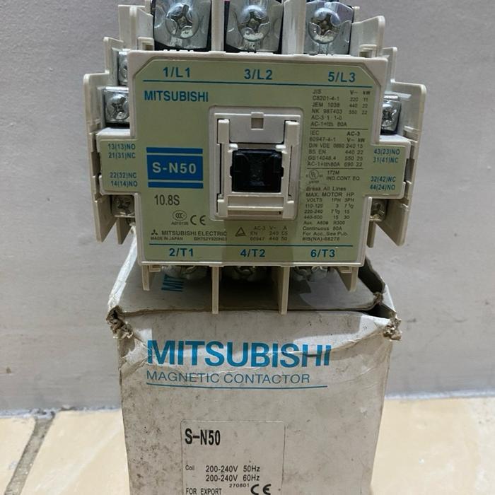 Kontaktor Contactor Mitsubishi SN-50 SN50 220V