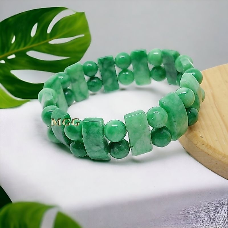 GELANG BATU GIOK THAILAND ASLI ORIGINAL