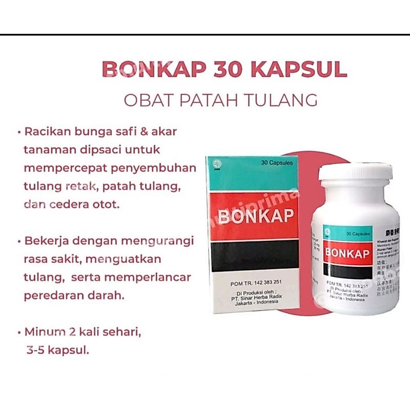 The Musk Fracture Bone Joining Pill Bonkap - Obat herbal cina patah tulang, nyeri sendi